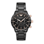 Керамические наручные часы Emporio Armani AR70002 с хронографом