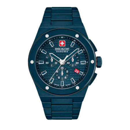 Швейцарские керамические наручные часы Swiss Military Hanowa SMWGI0002281 с хронографом