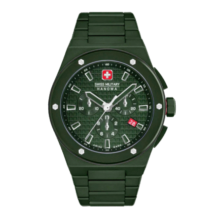 Швейцарские керамические наручные часы Swiss Military Hanowa SMWGI0002282 с хронографом