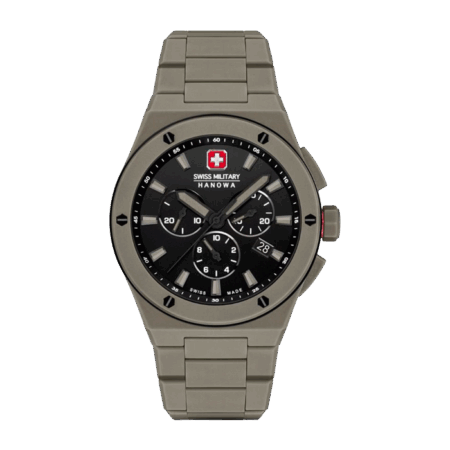 Швейцарские керамические наручные часы Swiss Military Hanowa SMWGI0002285 с хронографом